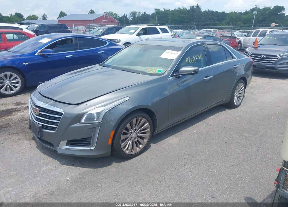 2016 CADILLAC CTS VIN: 1G6AX5SX5G0110188