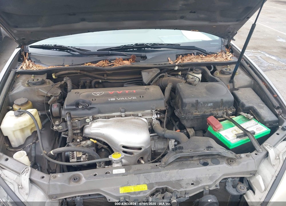 2004 TOYOTA CAMRY VIN: 4T1BE32K44U853232
