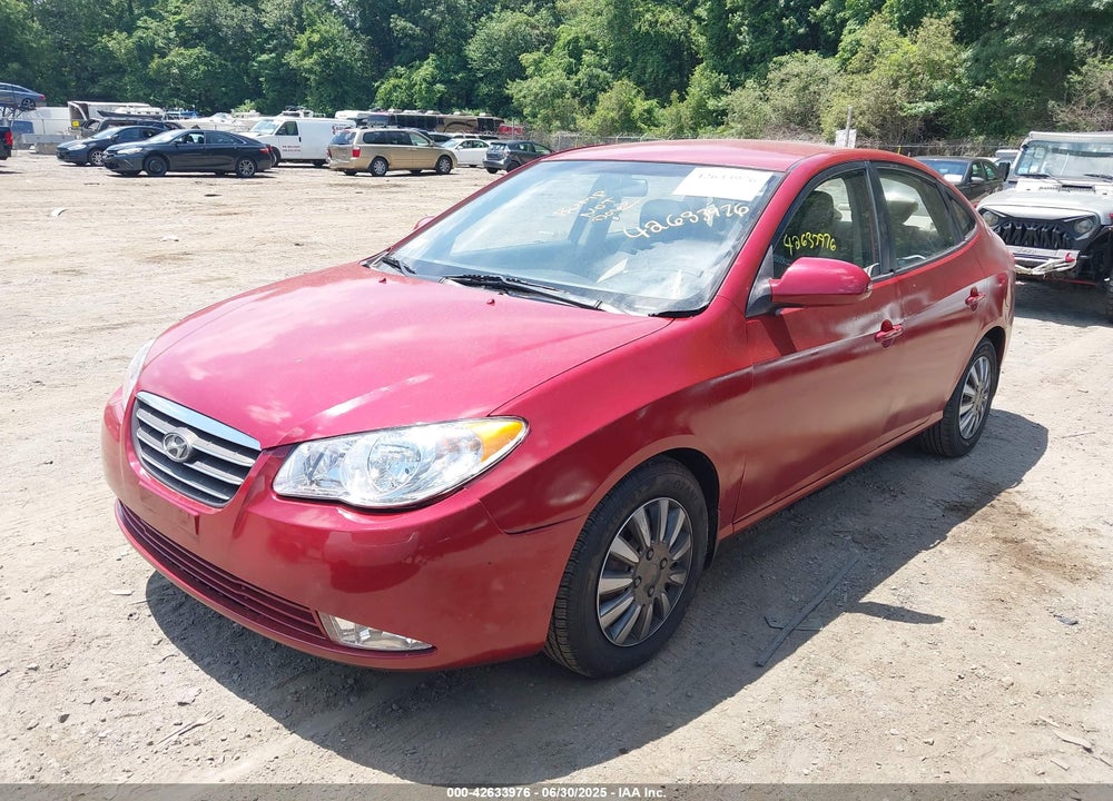 2009 HYUNDAI ELANTRA VIN: KMHDU46D39U817391