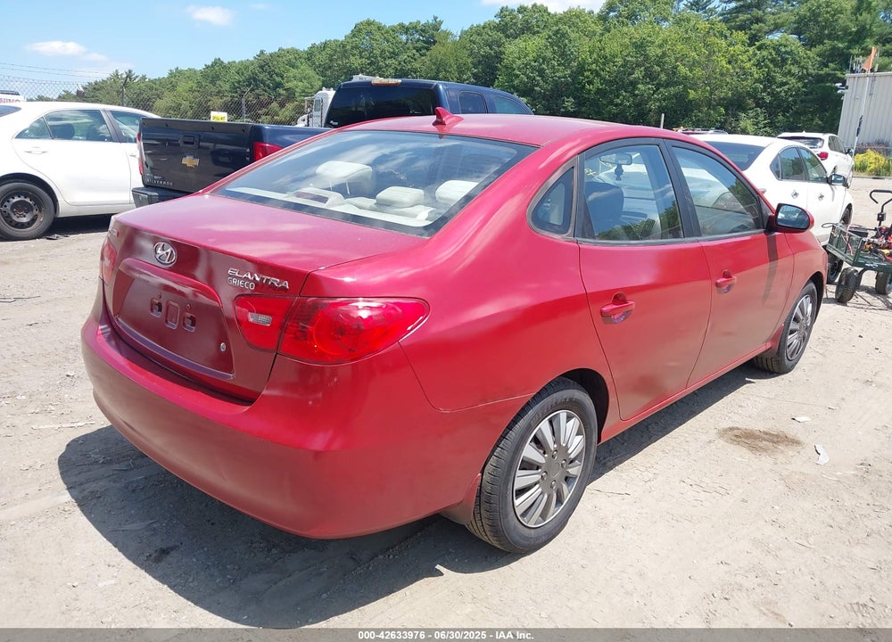 2009 HYUNDAI ELANTRA VIN: KMHDU46D39U817391