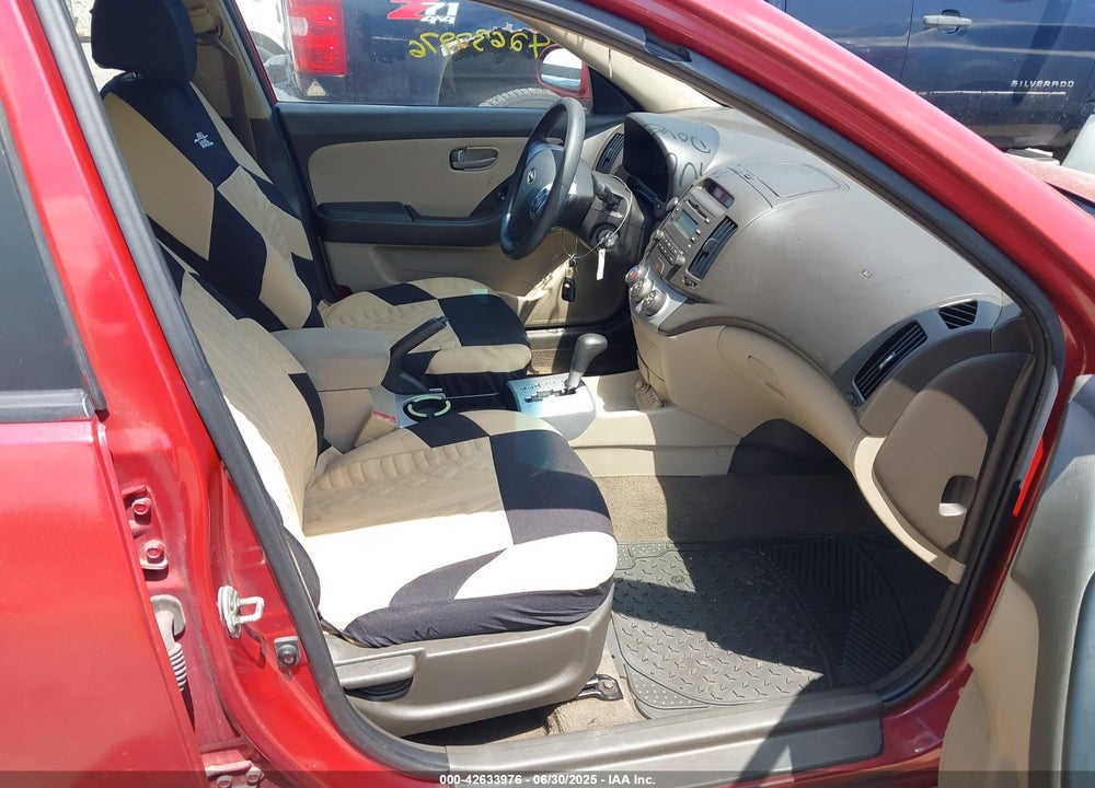 2009 HYUNDAI ELANTRA VIN: KMHDU46D39U817391