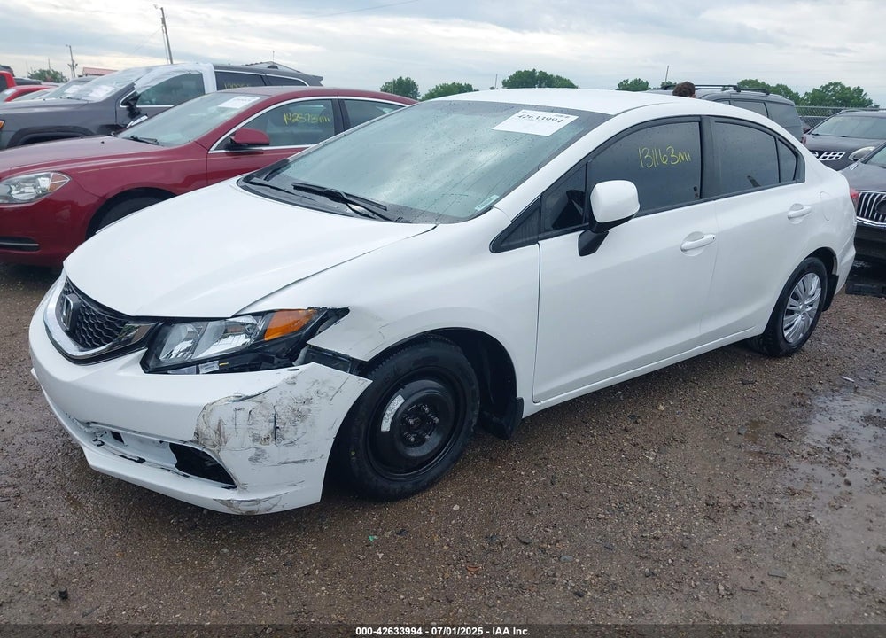 2013 HONDA CIVIC VIN: 19XFB2F53DE026737