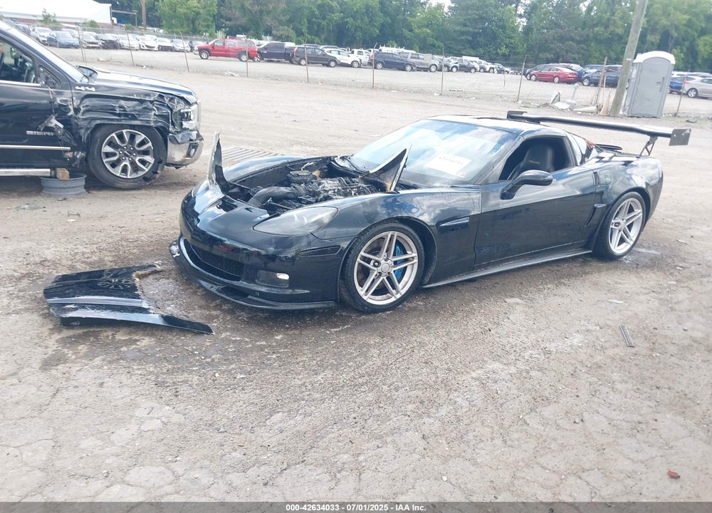 2007 CHEVROLET CORVETTE Z06 HARDTOP VIN: 1G1YY25E675113307