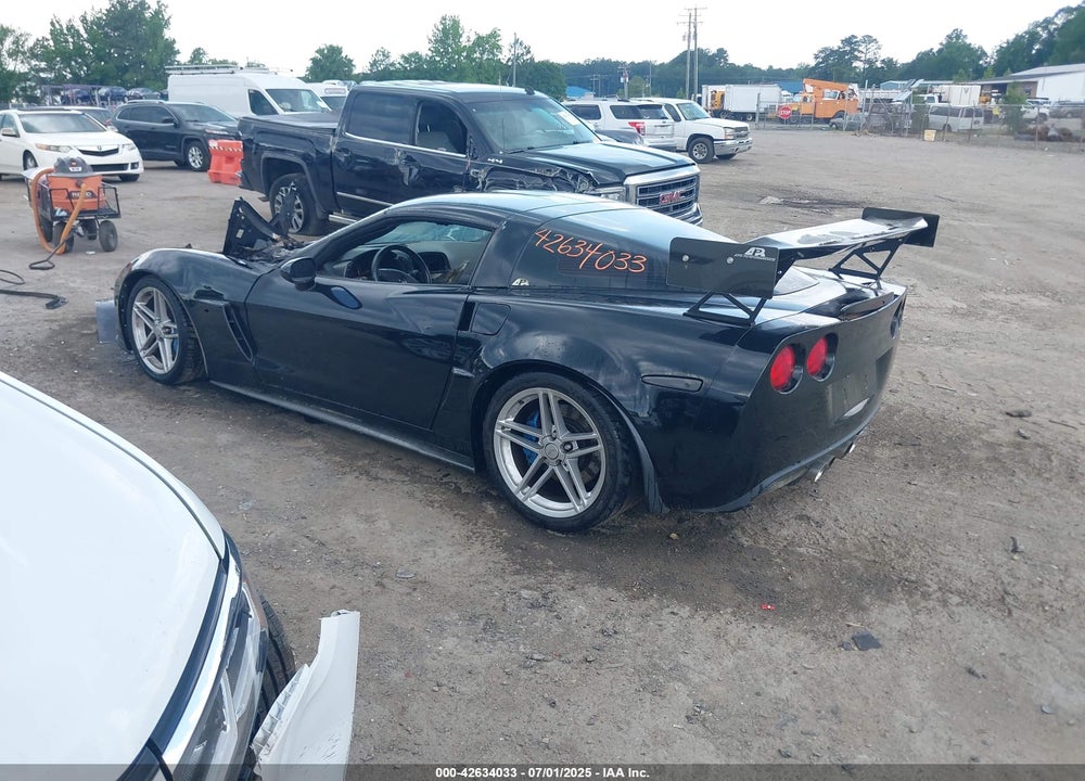 2007 CHEVROLET CORVETTE Z06 HARDTOP VIN: 1G1YY25E675113307