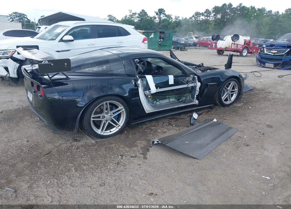 2007 CHEVROLET CORVETTE Z06 HARDTOP VIN: 1G1YY25E675113307