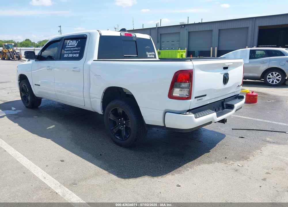 2022 RAM 1500 BIG HORN 4X4 5'7 BOX VIN: 1C6RRFFG2NN327604