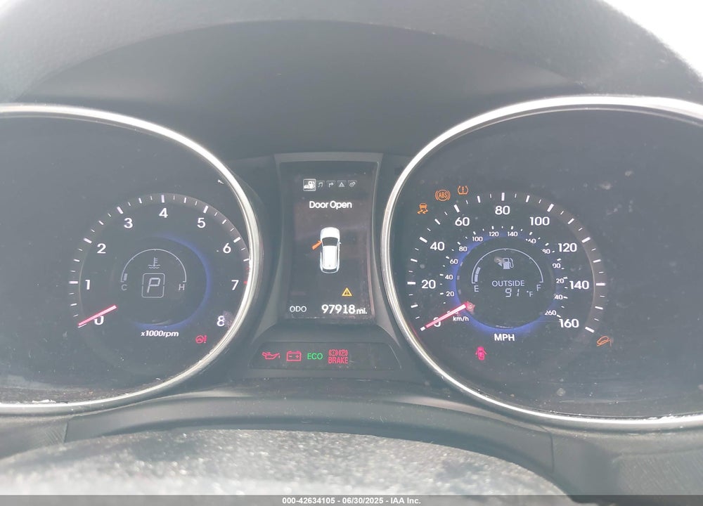 2016 HYUNDAI SANTA FE SPORT VIN: 5XYZW4LA2GG333757