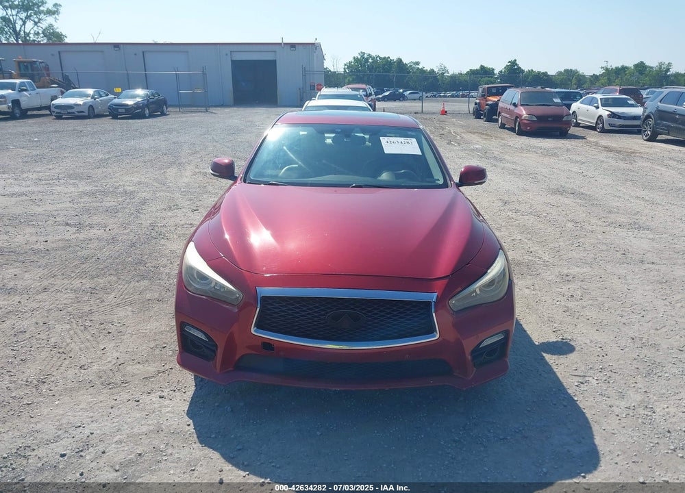 2014 INFINITI Q50 HYBRID SPORT VIN: JN1AV7AR3EM701694