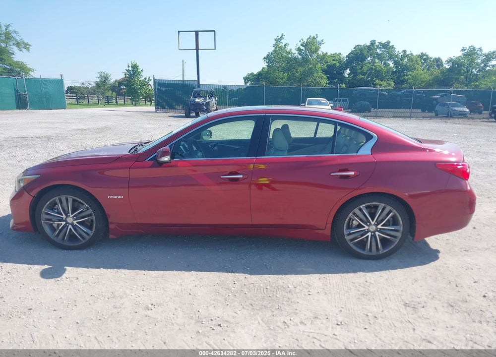 2014 INFINITI Q50 HYBRID SPORT VIN: JN1AV7AR3EM701694