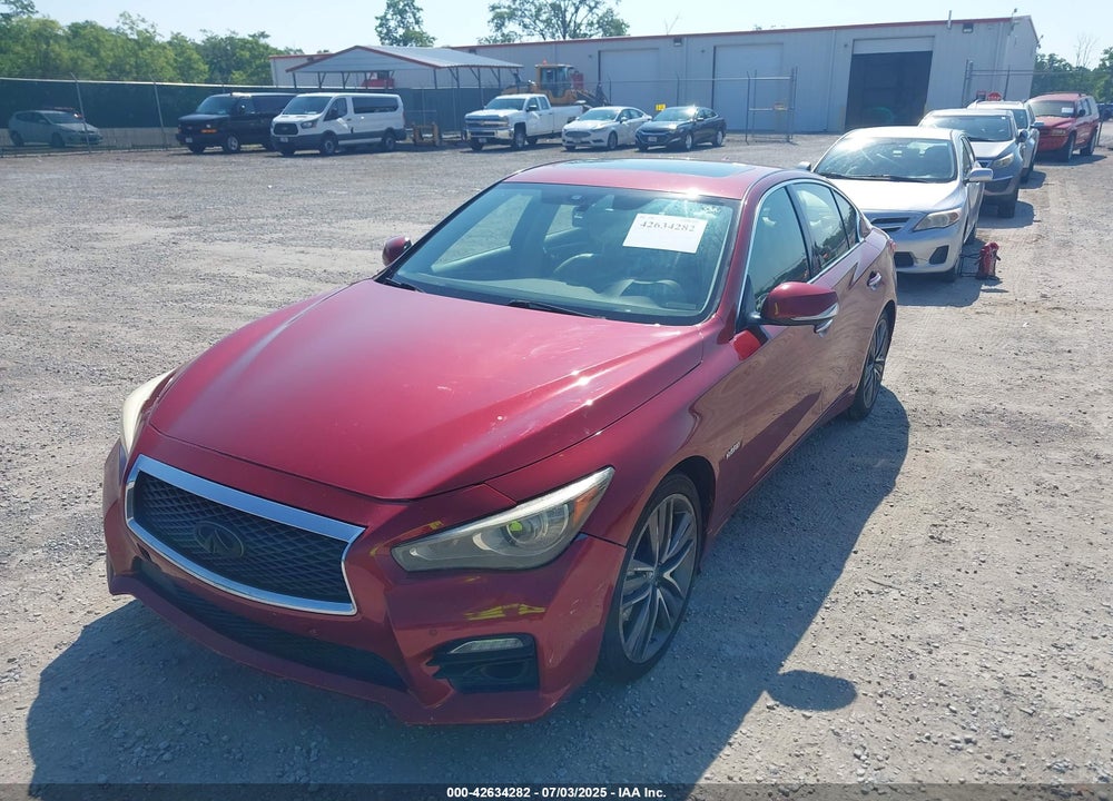 2014 INFINITI Q50 HYBRID SPORT VIN: JN1AV7AR3EM701694