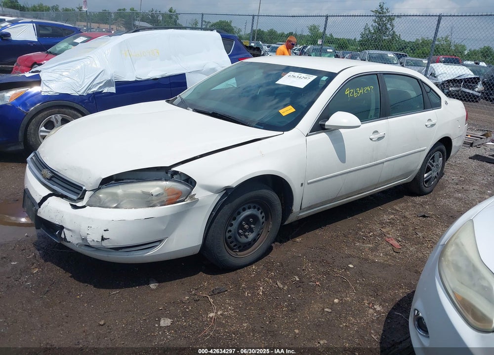 2008 CHEVROLET IMPALA VIN: 2G1WB58K381316430