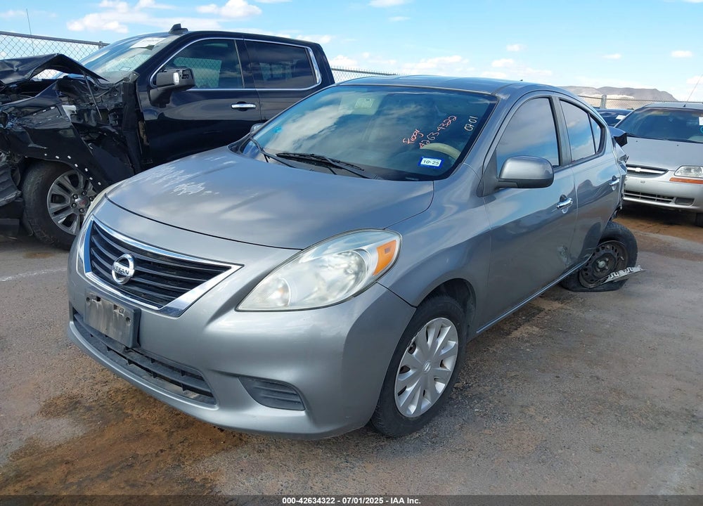 2012 NISSAN VERSA VIN: 3N1CN7AP4CL848377