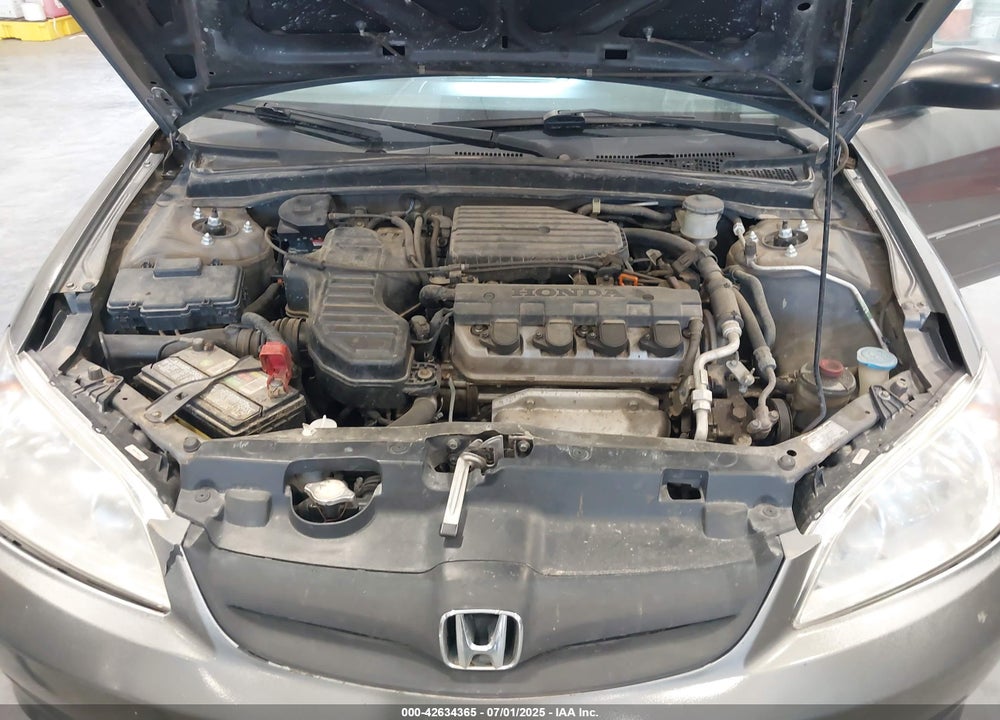 2004 HONDA CIVIC LX VIN: 2HGES16544H641518