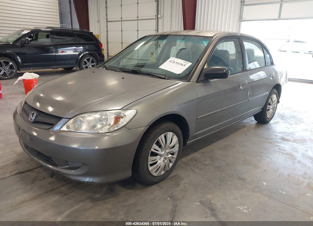 2004 HONDA CIVIC LX VIN: 2HGES16544H641518