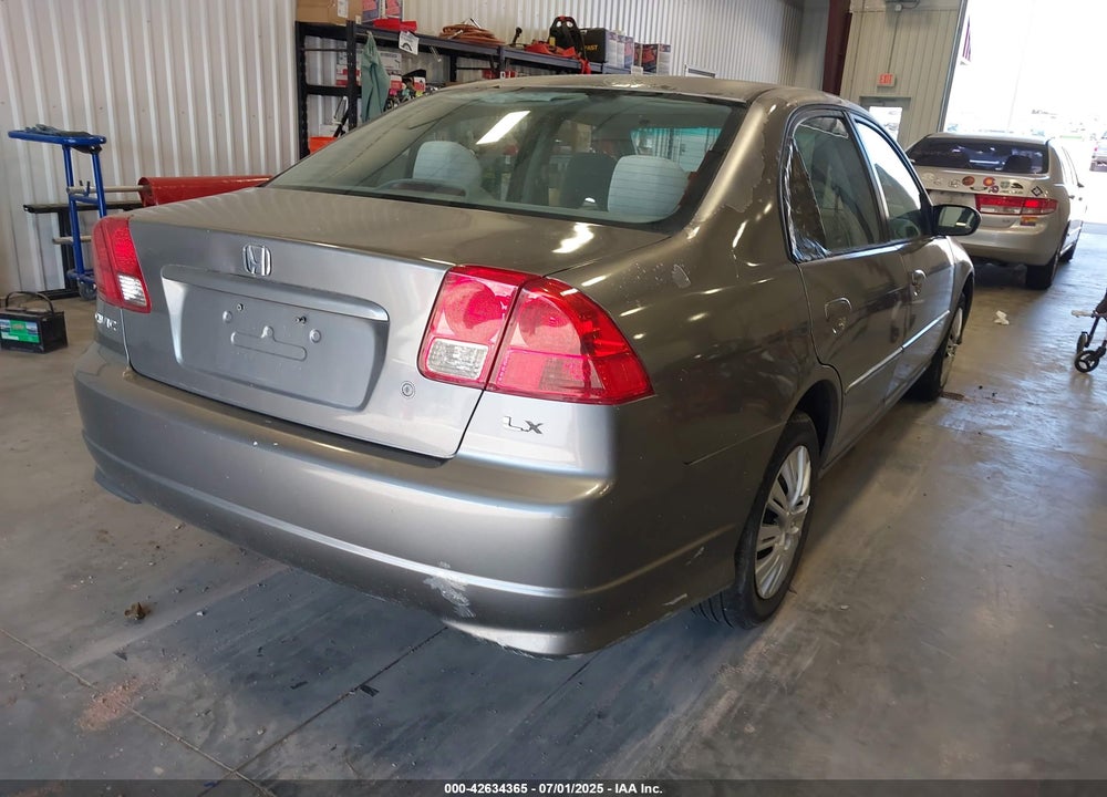 2004 HONDA CIVIC LX VIN: 2HGES16544H641518