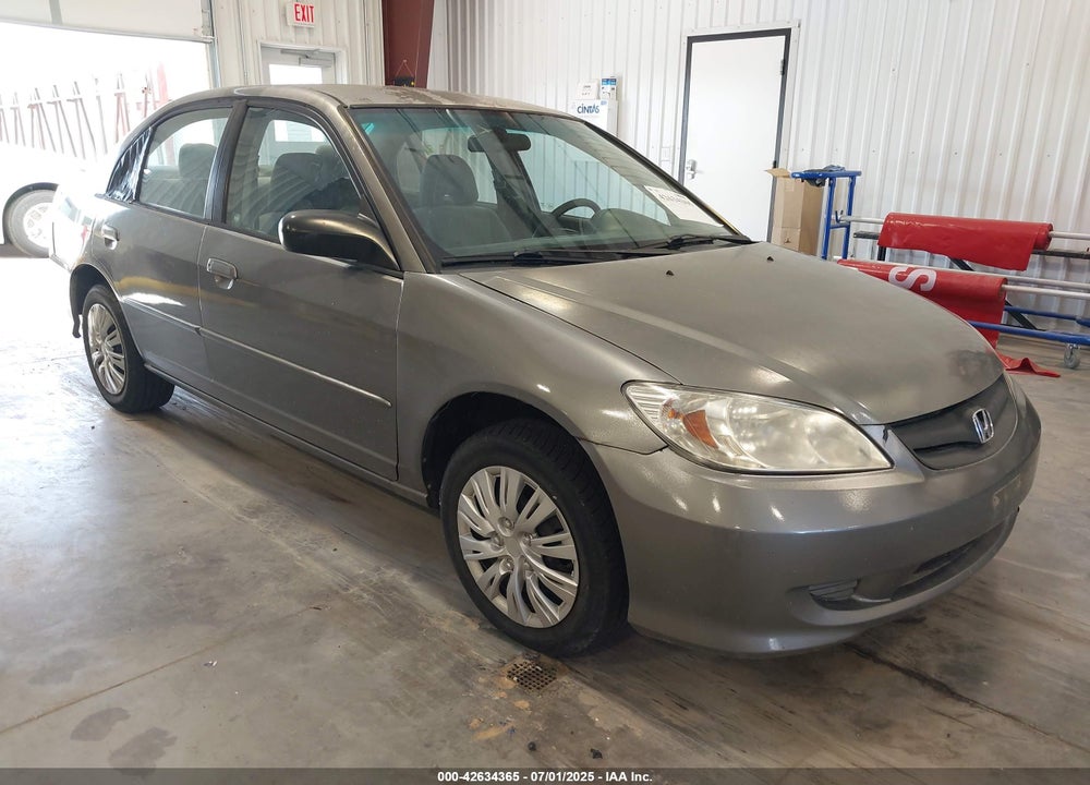 2004 HONDA CIVIC LX VIN: 2HGES16544H641518