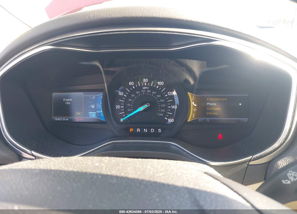 2014 FORD FUSION VIN: 3FA6P0HD9ER167290
