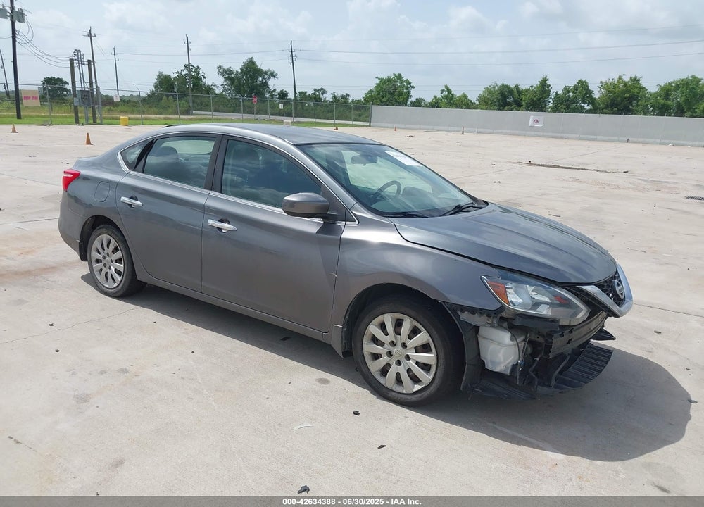 2017 NISSAN SENTRA S VIN: 3N1AB7AP9HY386005