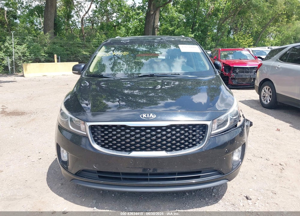 2015 KIA SEDONA EX VIN: KNDMC5C11F6049272