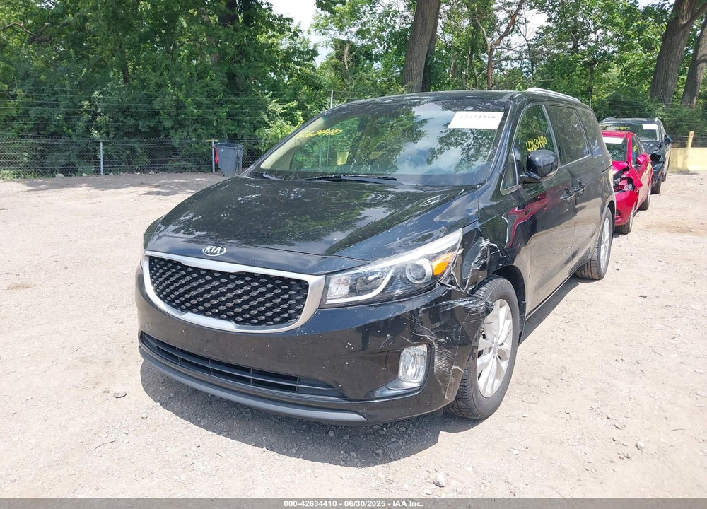 2015 KIA SEDONA EX VIN: KNDMC5C11F6049272