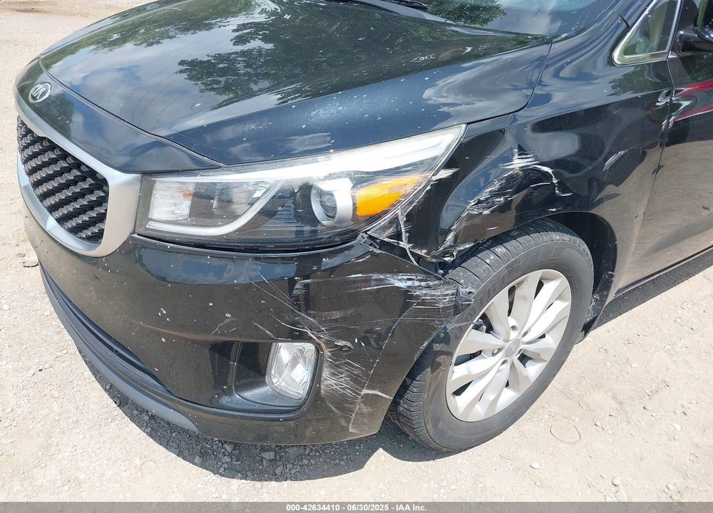 2015 KIA SEDONA EX VIN: KNDMC5C11F6049272