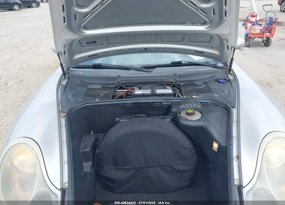 2001 PORSCHE BOXSTER VIN: WP0CA29801U622574