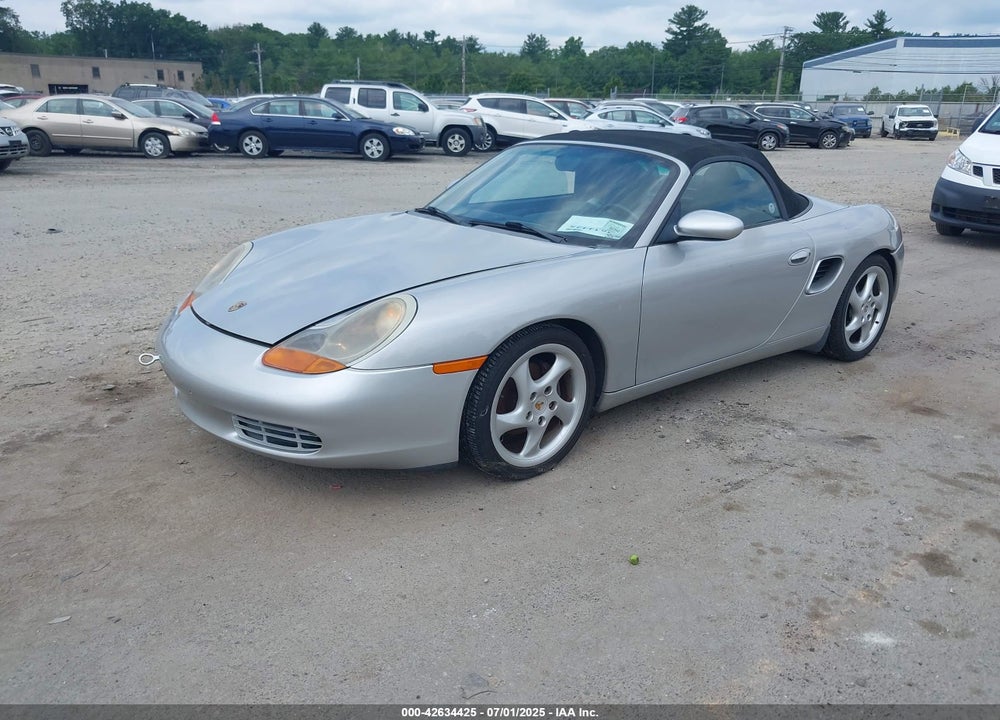 2001 PORSCHE BOXSTER VIN: WP0CA29801U622574