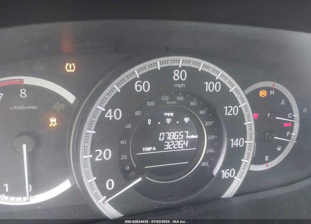 2013 HONDA ACCORD VIN: 1HGCR2F74DA280445