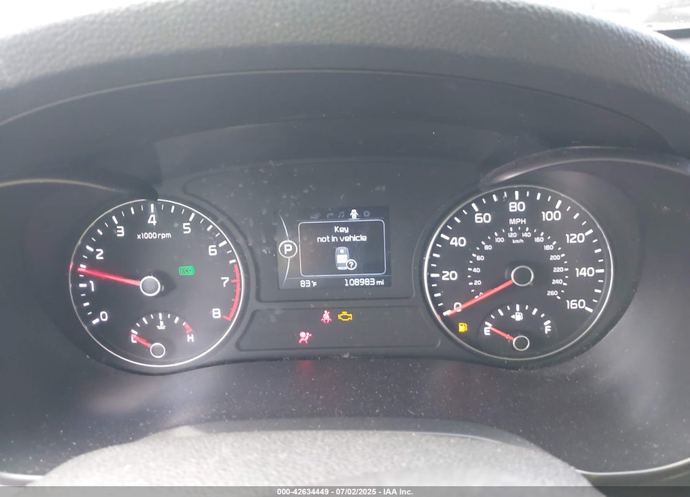 2016 KIA OPTIMA VIN: 5XXGU4L37GG111346