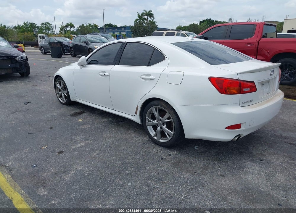 2008 LEXUS IS 250 VIN: JTHBK262885068311
