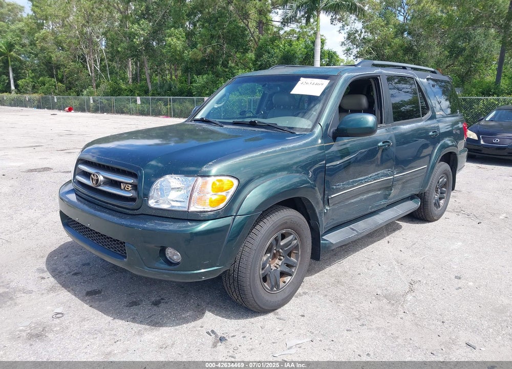 2003 TOYOTA SEQUOIA LIMITED V8 VIN: 5TDZT38A83S179662