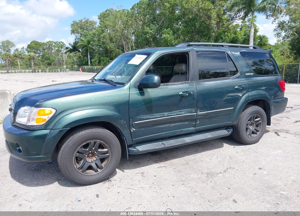 2003 TOYOTA SEQUOIA LIMITED V8 VIN: 5TDZT38A83S179662