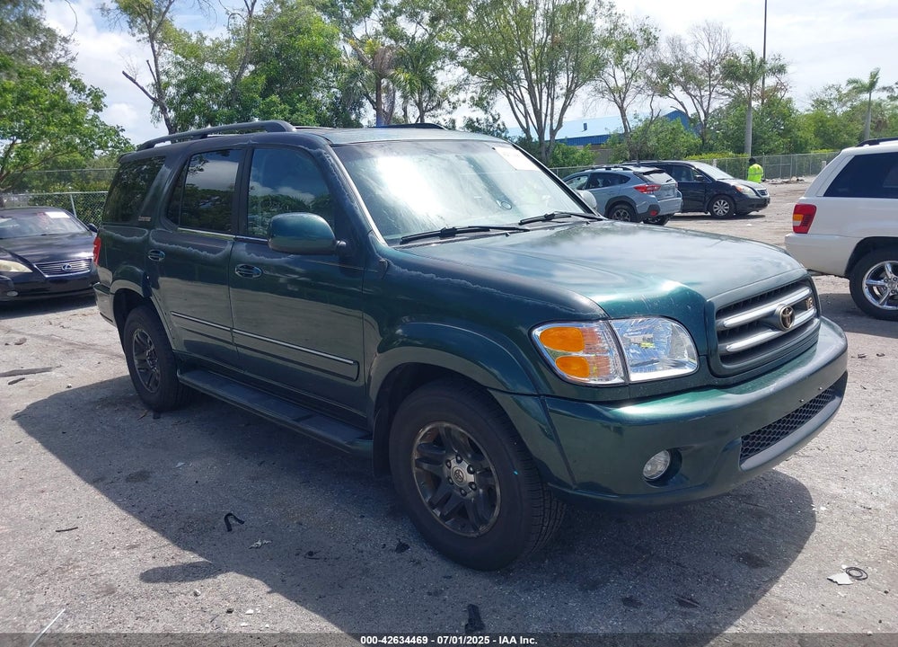 2003 TOYOTA SEQUOIA LIMITED V8 VIN: 5TDZT38A83S179662