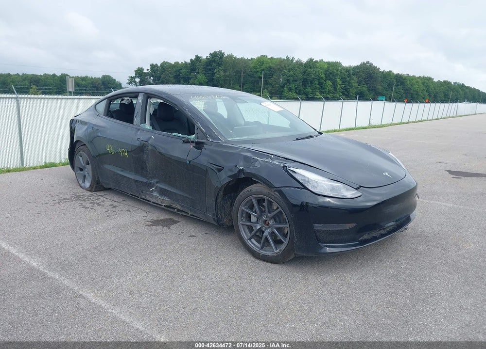 2022 TESLA MODEL 3 LONG RANGE DUAL MOTOR ALL-WHEEL DRIVE VIN: 5YJ3E1EB4NF167694