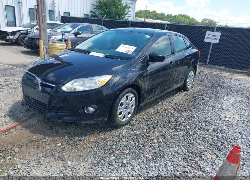 2012 FORD FOCUS VIN: 1FAHP3F21CL390012