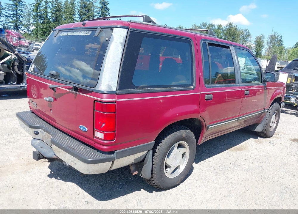 1992 FORD EXPLORER VIN: 1FMDU34X9NUD68865