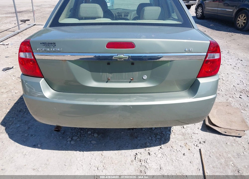 2006 CHEVROLET MALIBU LS VIN: 1G1ZS53FX6F284041
