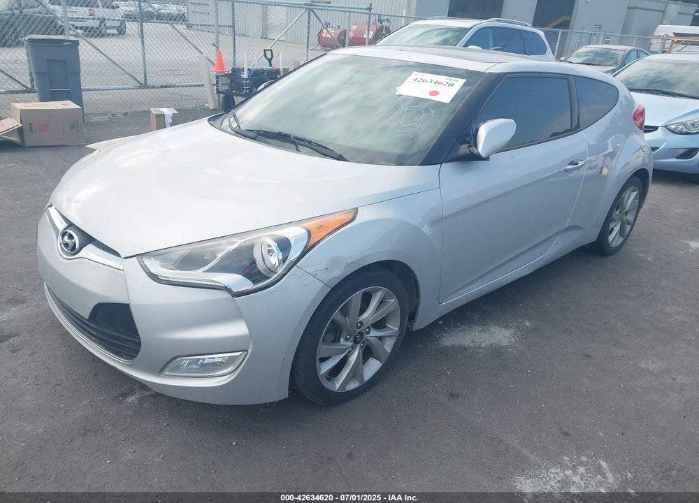 2016 HYUNDAI VELOSTER VIN: KMHTC6AD8GU301395