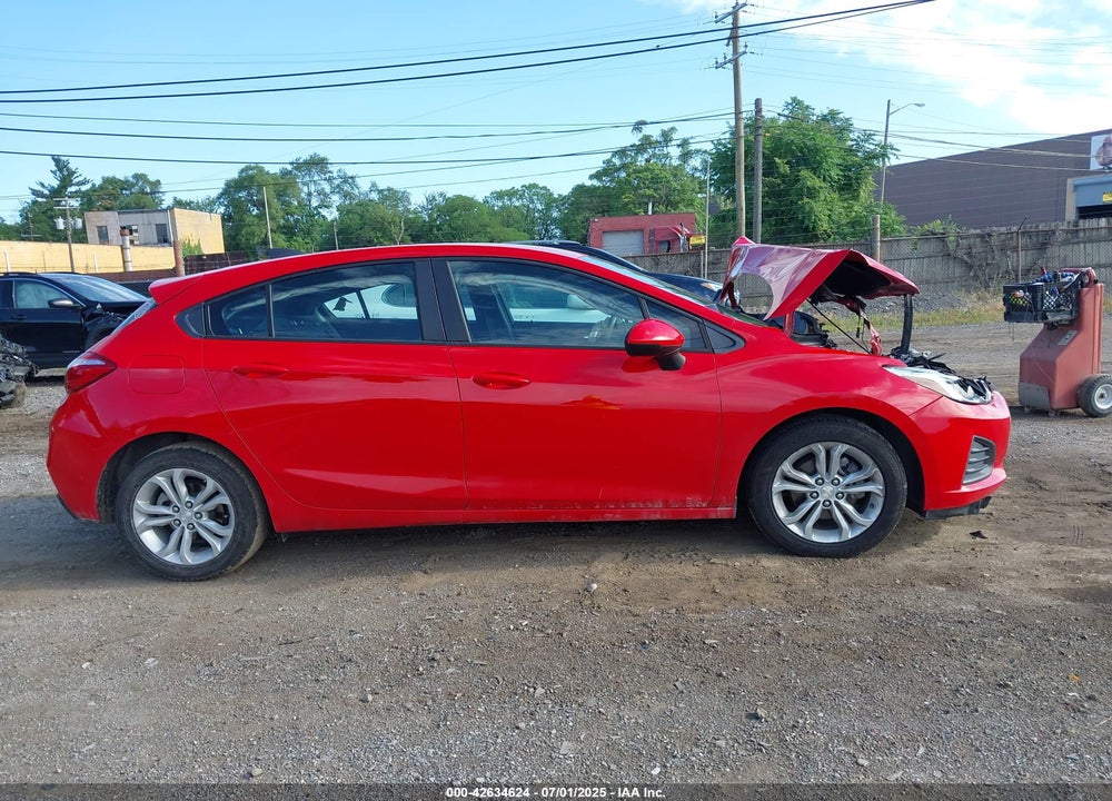 2019 CHEVROLET CRUZE VIN: 3G1BC6SM3KS602138