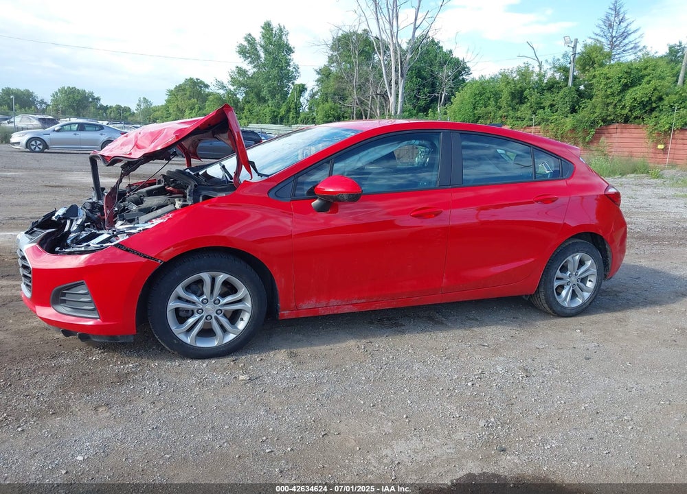 2019 CHEVROLET CRUZE VIN: 3G1BC6SM3KS602138