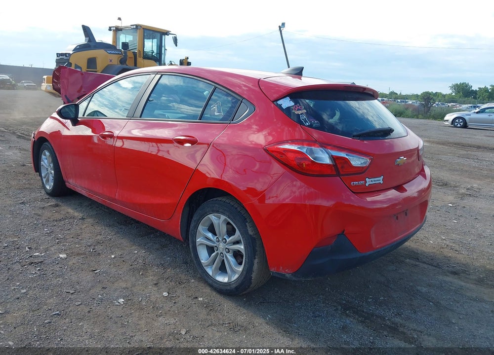 2019 CHEVROLET CRUZE VIN: 3G1BC6SM3KS602138