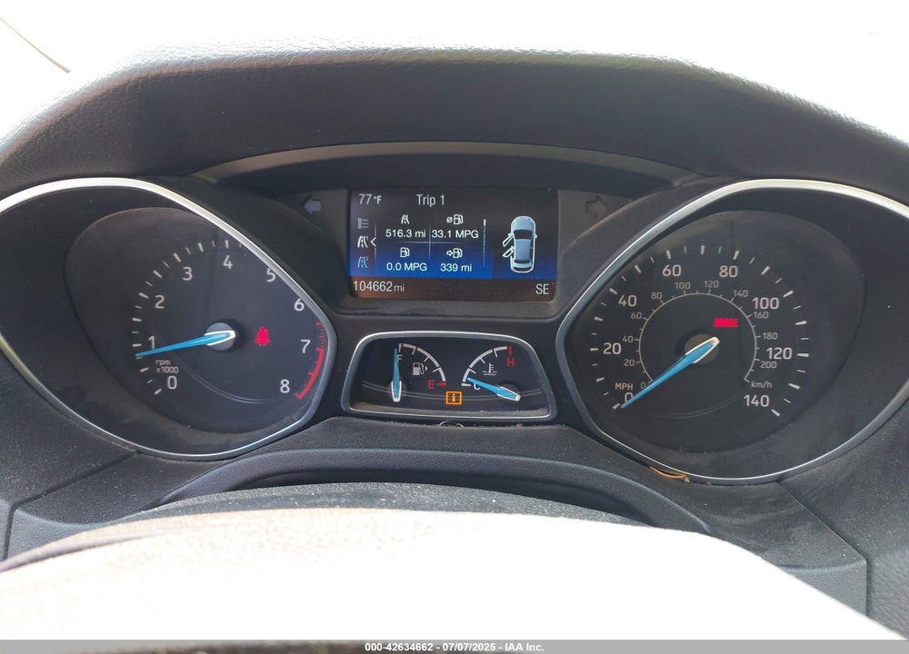 2015 FORD FOCUS SE VIN: 1FADP3FE8FL341354