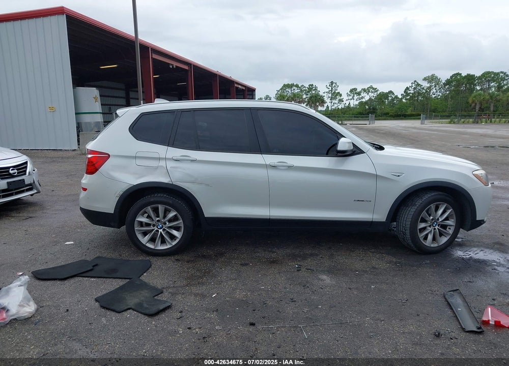 2017 BMW X3 VIN: 5UXWZ7C35H0X42399