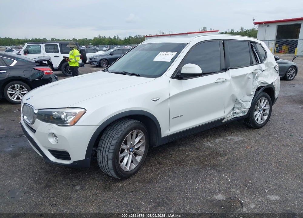 2017 BMW X3 VIN: 5UXWZ7C35H0X42399