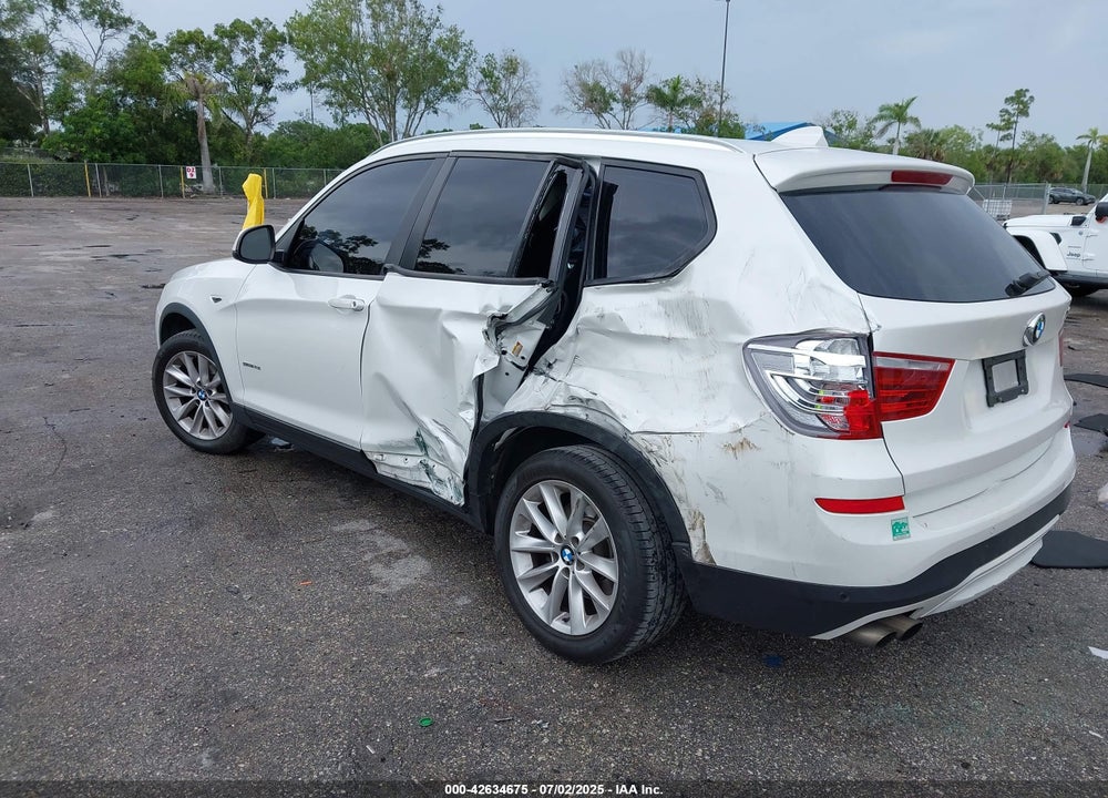 2017 BMW X3 VIN: 5UXWZ7C35H0X42399