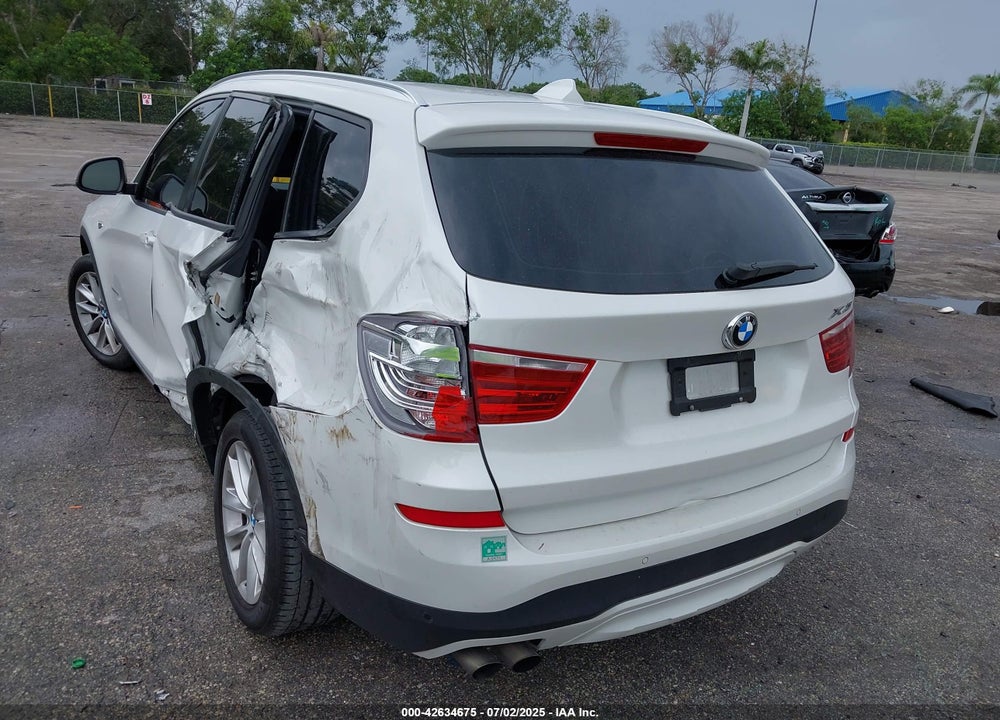 2017 BMW X3 VIN: 5UXWZ7C35H0X42399
