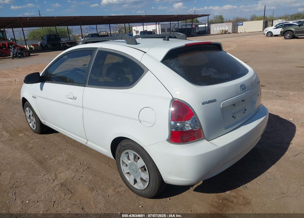 2007 HYUNDAI ACCENT VIN: KMHCM36C07U021286