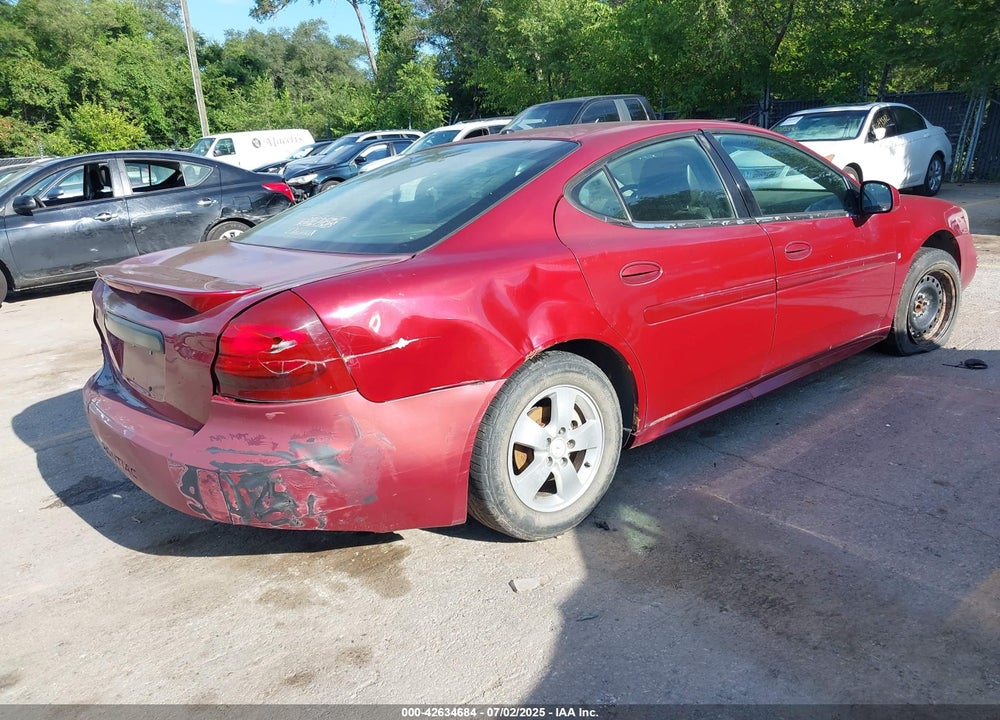 2006 PONTIAC GRAND PRIX VIN: 2G2WP552161161312