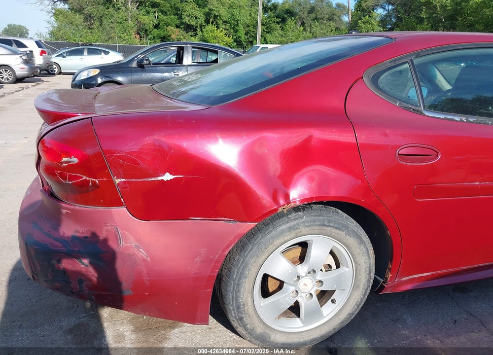 2006 PONTIAC GRAND PRIX VIN: 2G2WP552161161312