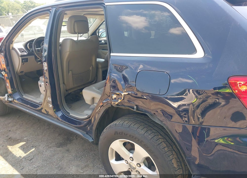 2012 JEEP GRAND CHEROKEE VIN: 1C4RJFAGXCC268608